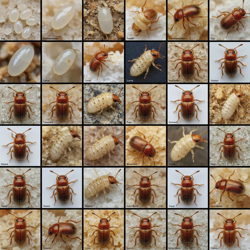 brotkäfer larven, brotkäfer bekämpfen, bekämpfung brotkäfer