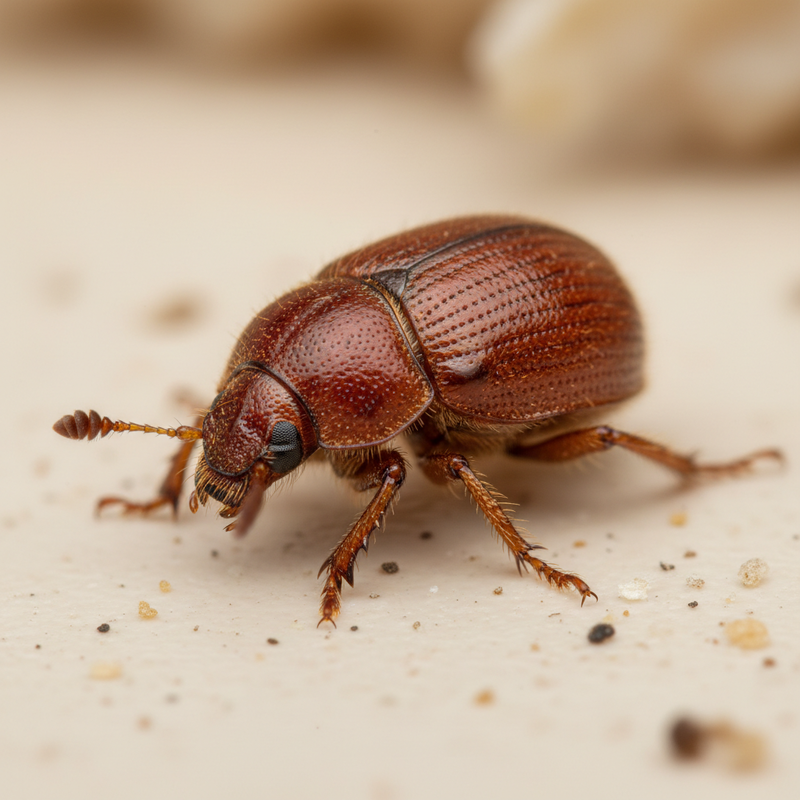 Brotkäfer bekämpfen, bekämpfung brotkäfer, brotköfer larven