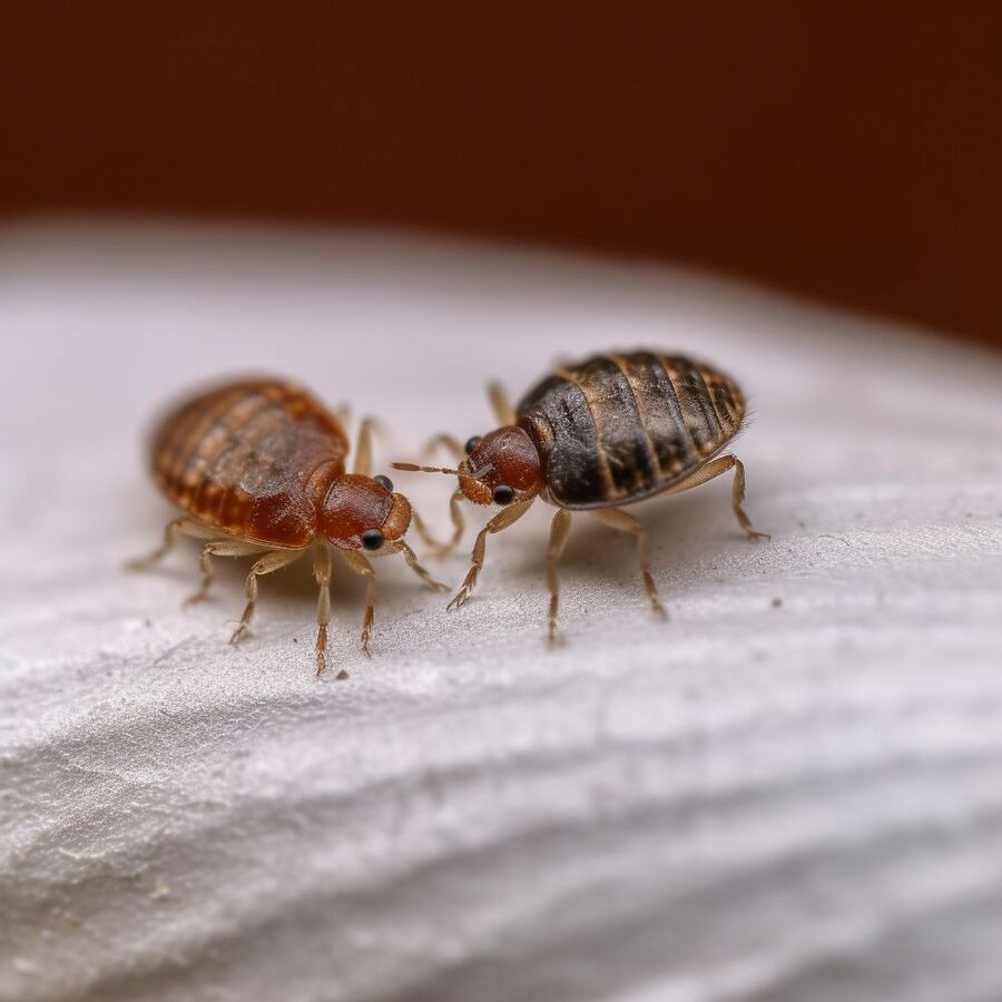 punaise de lit piqure traitement bouton morte larve symptome